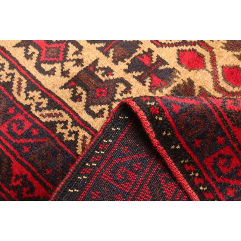 ECARPETGALLERY Hand-knotted Teimani Tan Wool Rug - 2'7 x 4'4