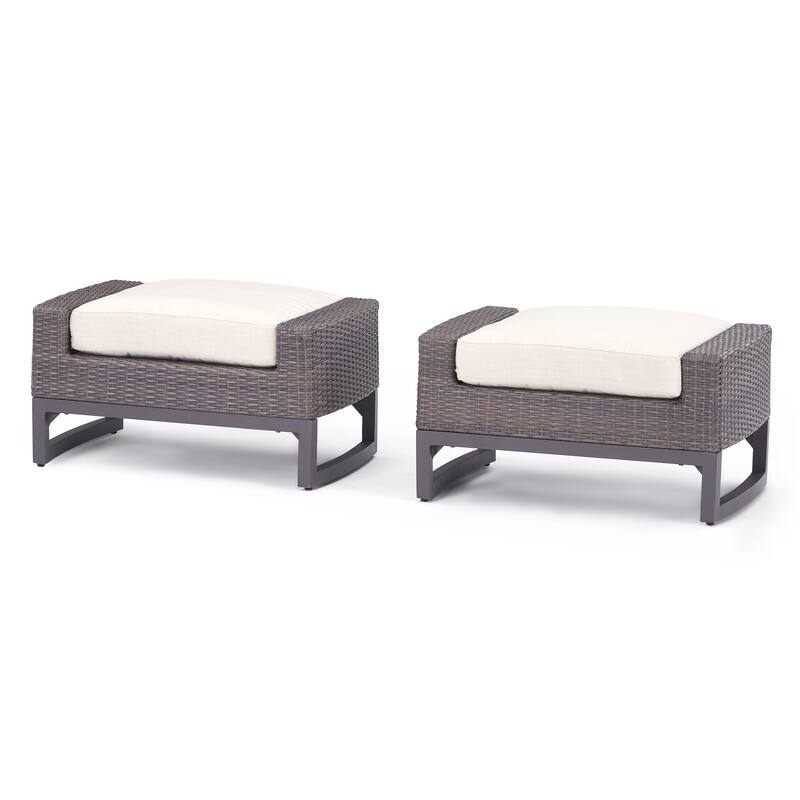 Milea 5 Piece Sunbrella Outdoor Patio Club Seating Set