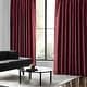 preview thumbnail 77 of 81, Exclusive Fabrics Textured Faux Dupioni Silk Thermal Blackout Curtains (1 Panel)