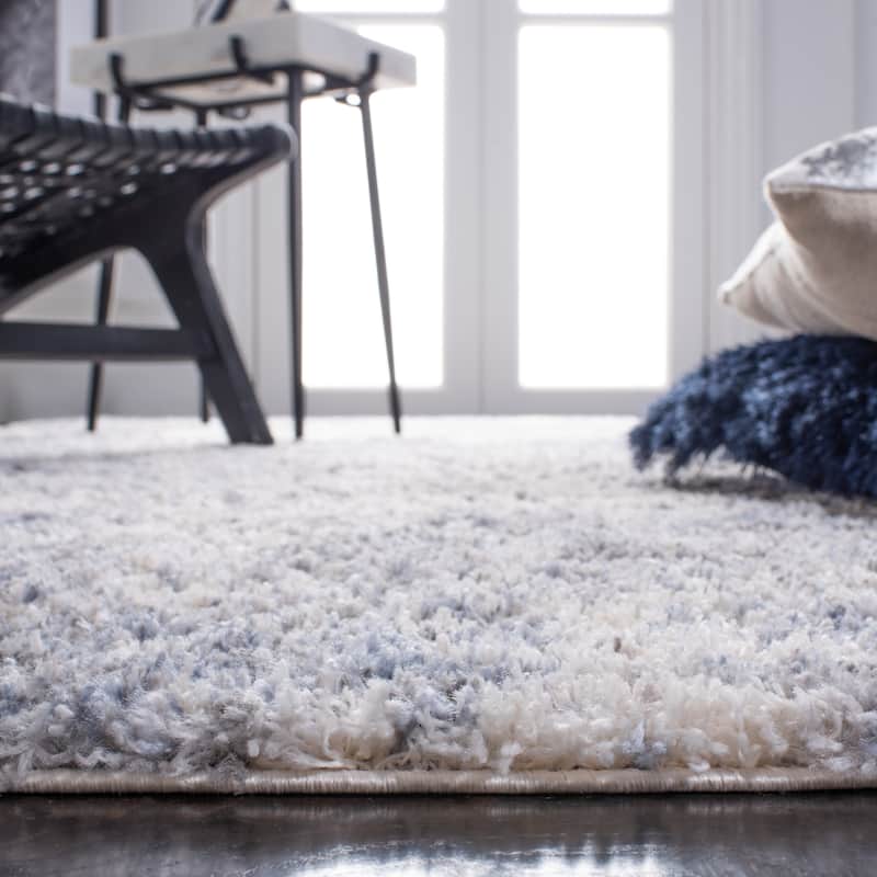 SAFAVIEH Berber Shag Yasumi Abstract 1.25-inch Thick Rug