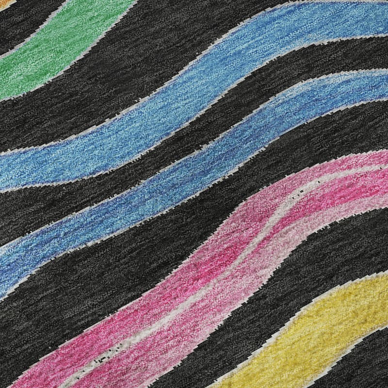 Premium Washable Super Soft Casual Stripes Mayfield Rug