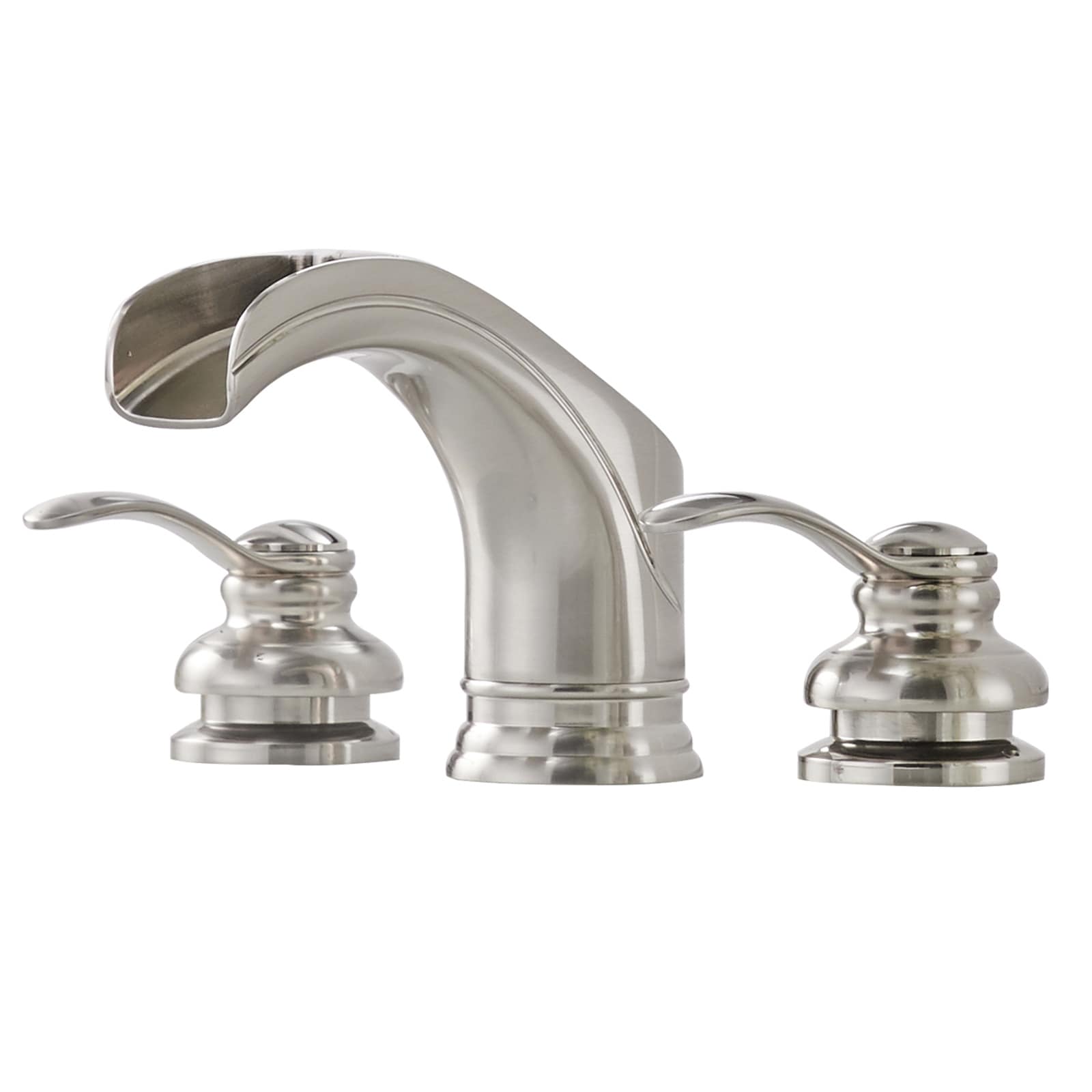 WIZ 8 in. Waterfall Widespread 2-Handle Bathroom Faucet
