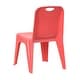 preview thumbnail 10 of 22, 10 Pack Plastic Stackable School Chair-11" Seat Height - 13.75"D x 12"W x 21.5"H