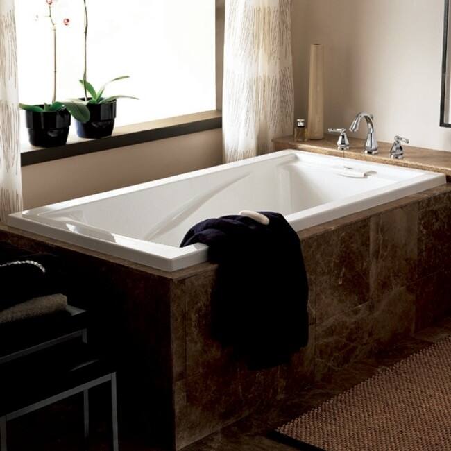 American Standard Evolution 72" Acrylic Whirlpool Bathtub with