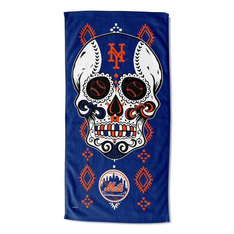 MLB Candy Skull Beach Towel