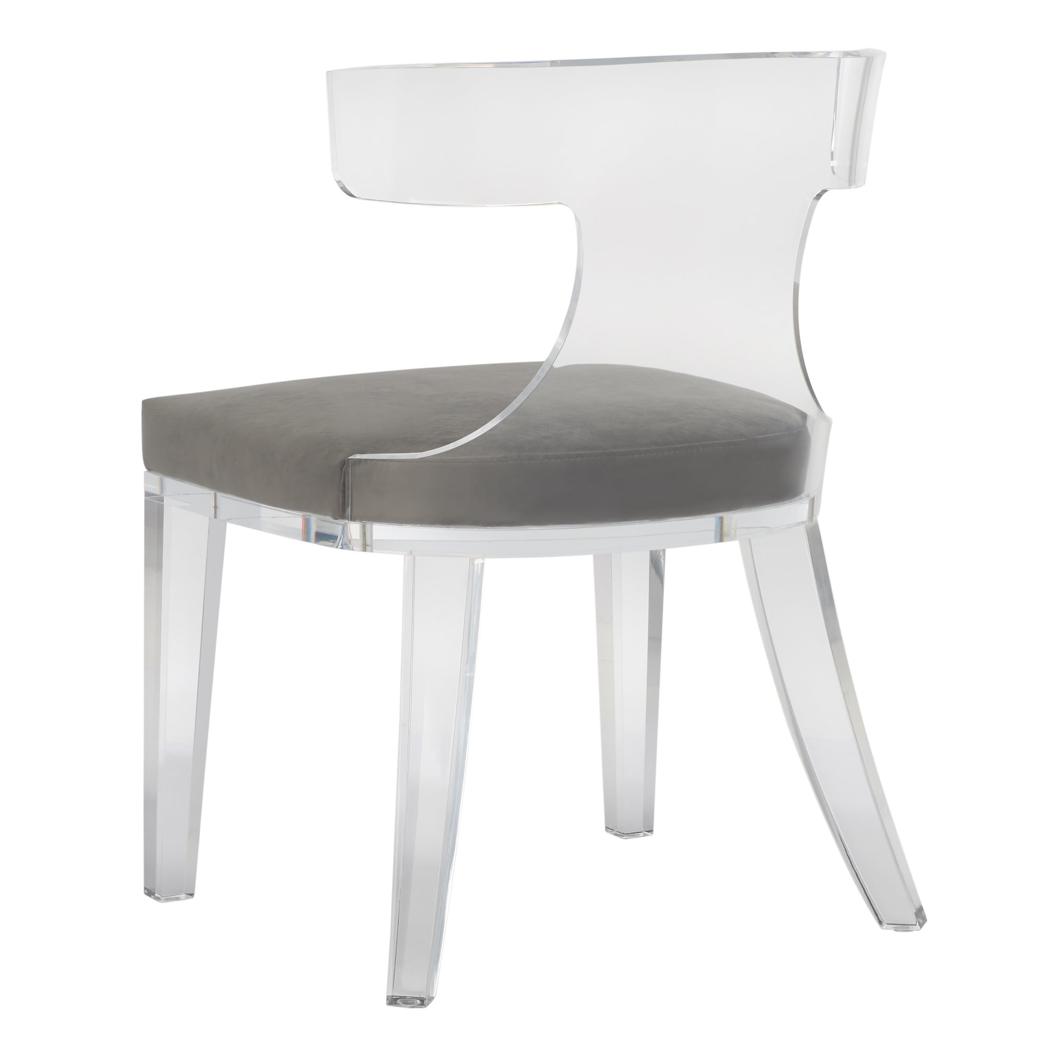 safavieh couture rhys lucite dining chair