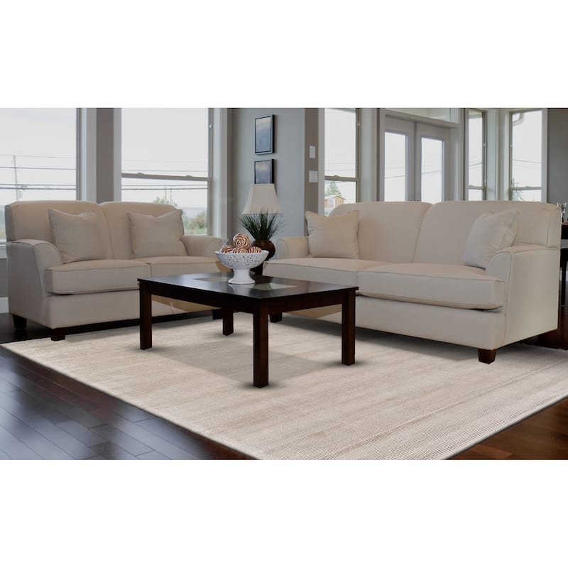 Knox R8717 Solid Modern Area Rug