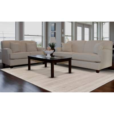 Knox R8717 Solid Modern Area Rug