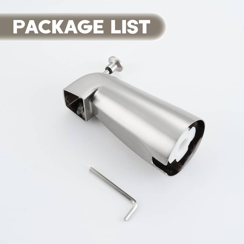 Tub Spout with Standard NPT 1/2" Connection