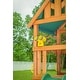 preview thumbnail 38 of 58, Mountain View Swing Set with Tarp Roof, Climbing Wall, Monkey Bars