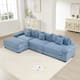 Option Blue(3 Seat+1 Ottoman)