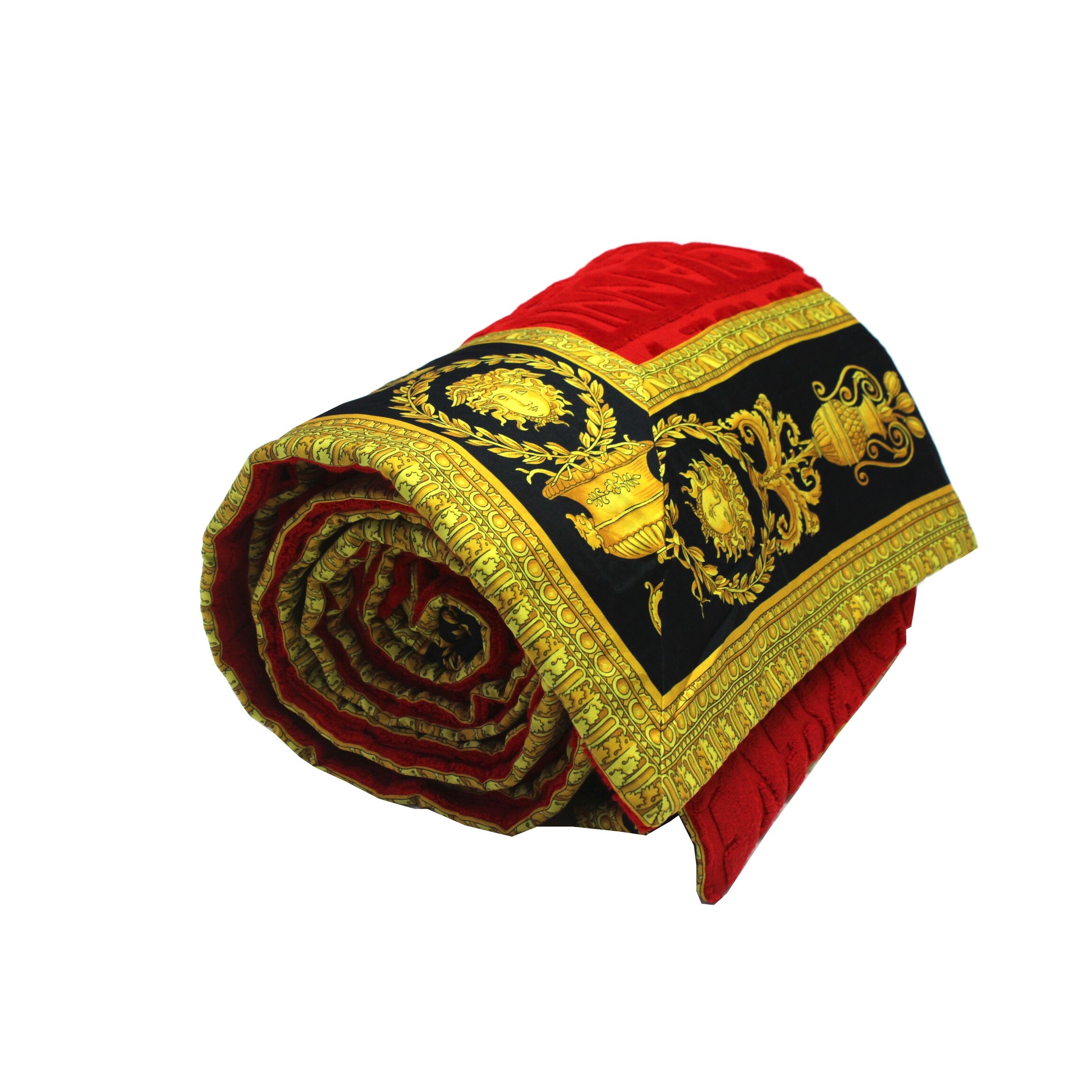 Versace hotsell towel red