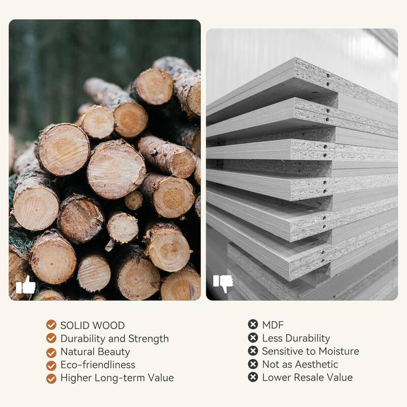 Solid Wood Console Table for Entryway, 63-Inch Narrow Sofa Table Behind Couch - 62.99" L × 11.81" W × 31.89" H