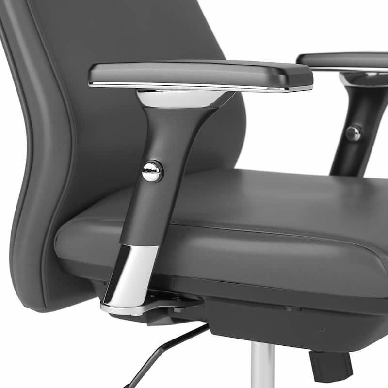 Bush Business Metropolis High Back Leather Executive Office Chair