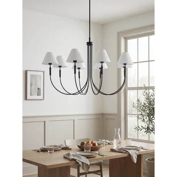 slide 2 of 19, Livabliss Montclaire Traditional Chandelier Black