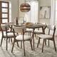 Option 7-Piece Walnut/Beige