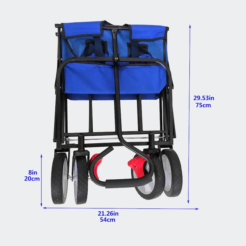 Folding Wagon Garden Shopping Beach Cart