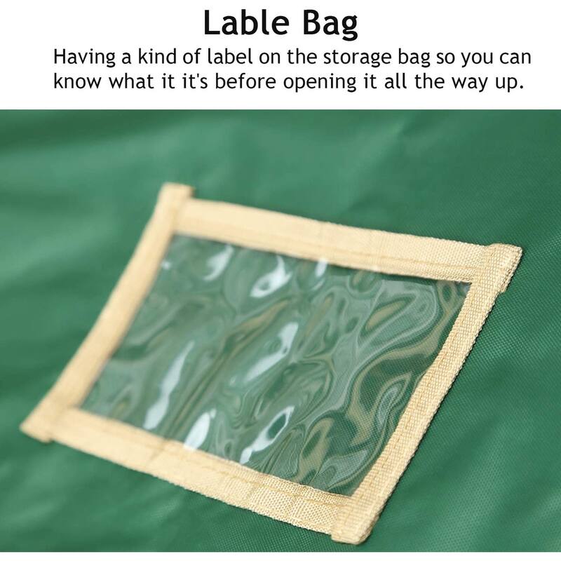 Christmas Tree Storage Bag for Storing Large Artificial Xmas Tree and Decoration