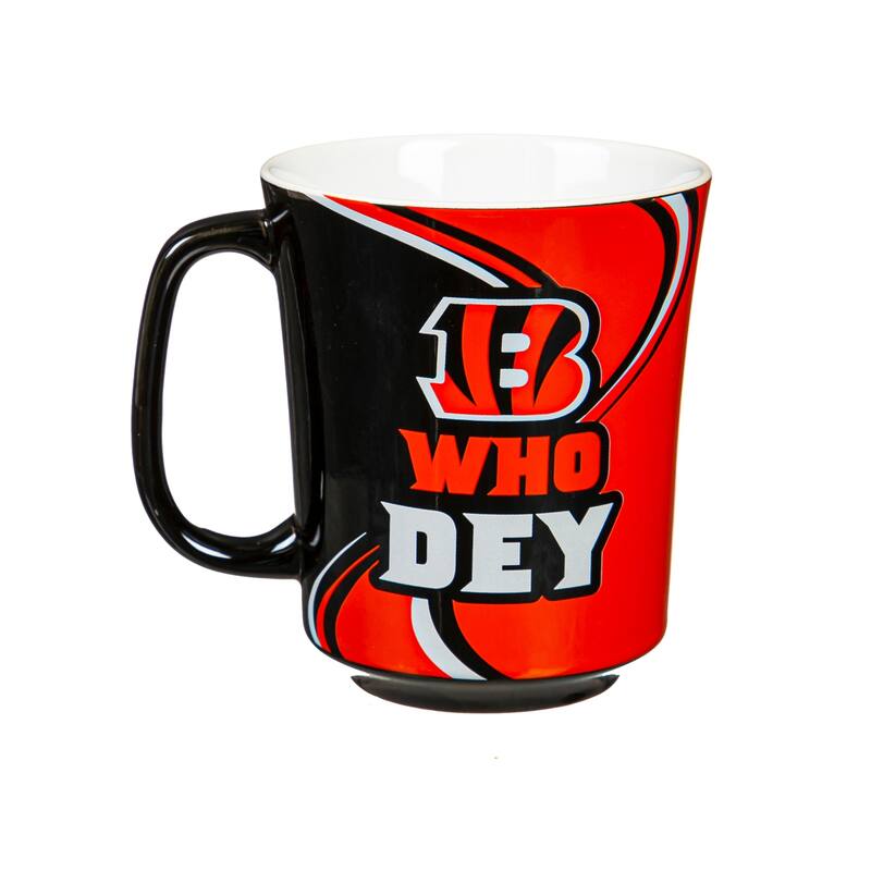 Cincinnati Bengals, 14 oz Ceramic Coffee Mug w/ Gift Box