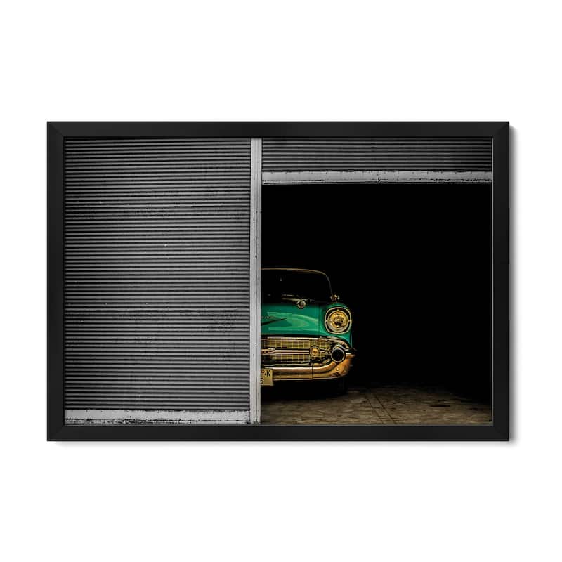 Hidden Beauty Premium Framed Poster by Umut Aydin - Black - 32x24x1