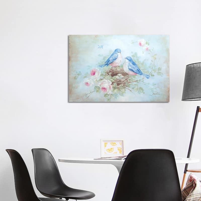 iCanvas "Bluebird Spring" by Debi Coules Canvas Print - 26x40x1.5