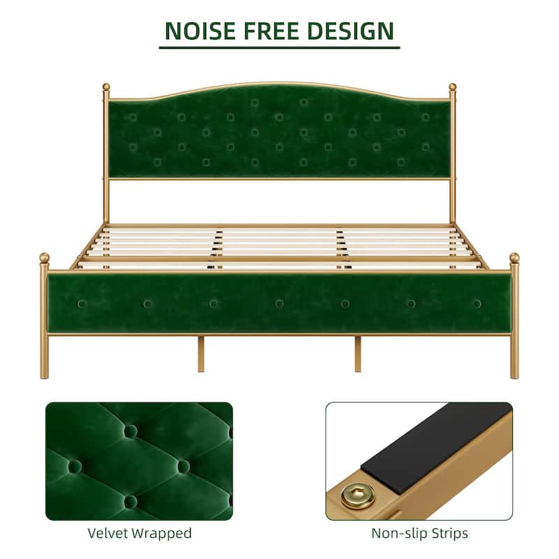 Upholstered Platform Bed
