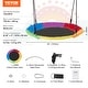 preview thumbnail 7 of 5, Tree Swing, 40 Inch Saucer Swing, 750lbs Weight Capacity, 900D Oxford Fabric Swing Seat - 40 Inch