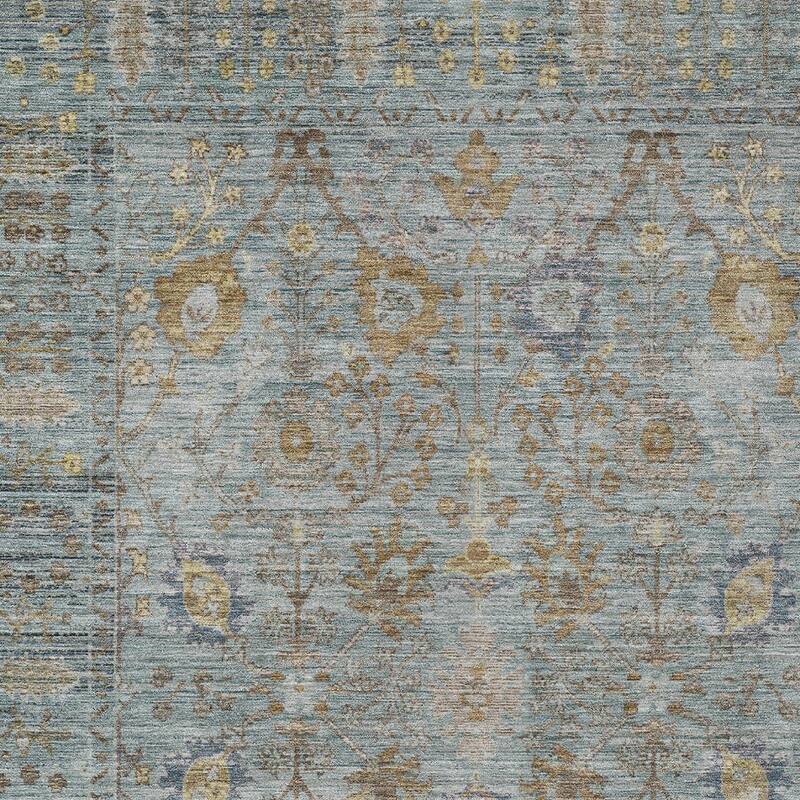 HomeRoots Oriental Traditional Rectangle Outdoor Rug