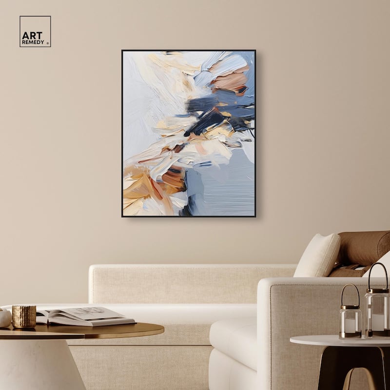A Symphony in White II Canvas by Art Remedy