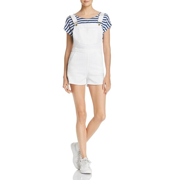 white shortalls womens