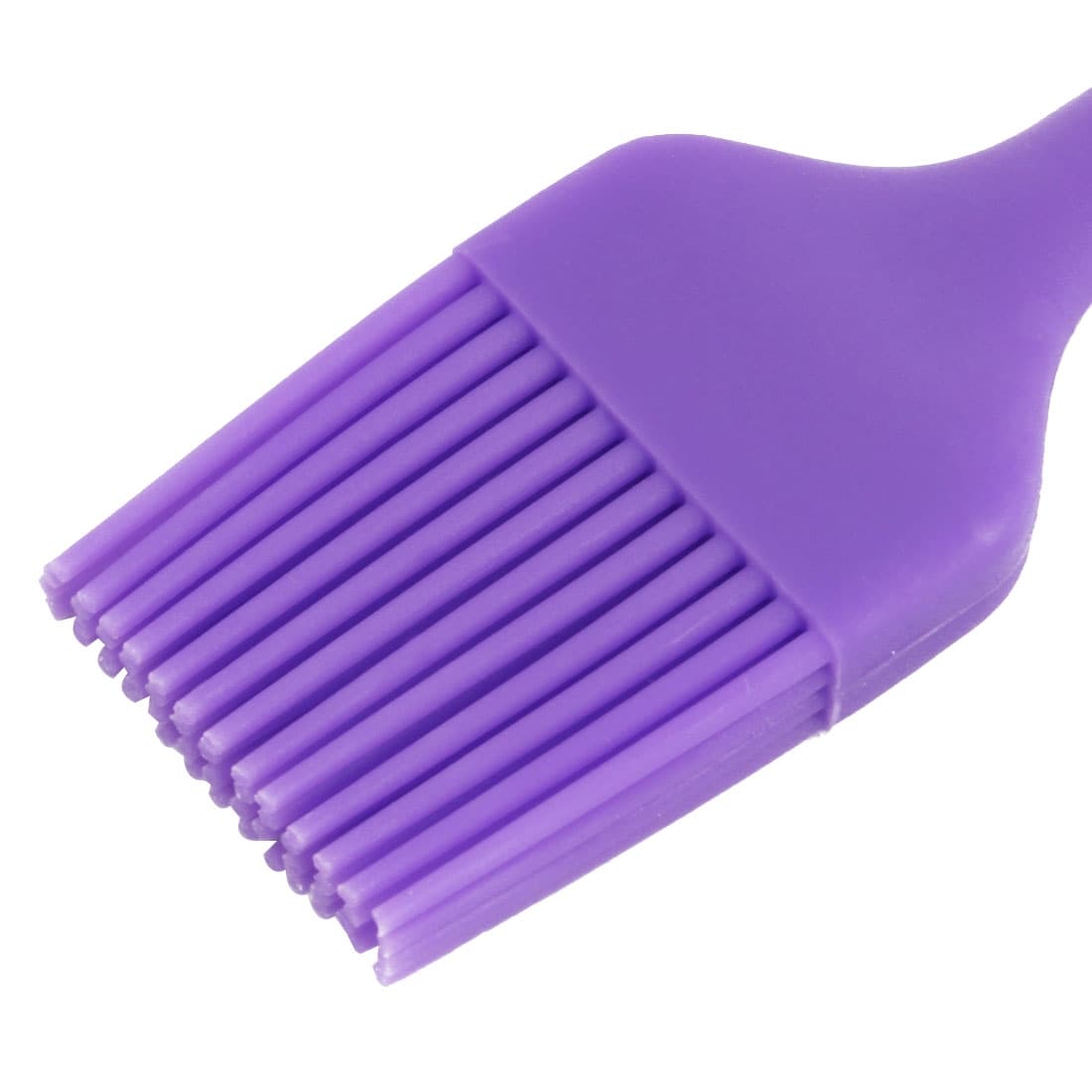 Purple Silicone Pastry and Basting Brush - 10 1/4'' x 1 3/4'' x 3