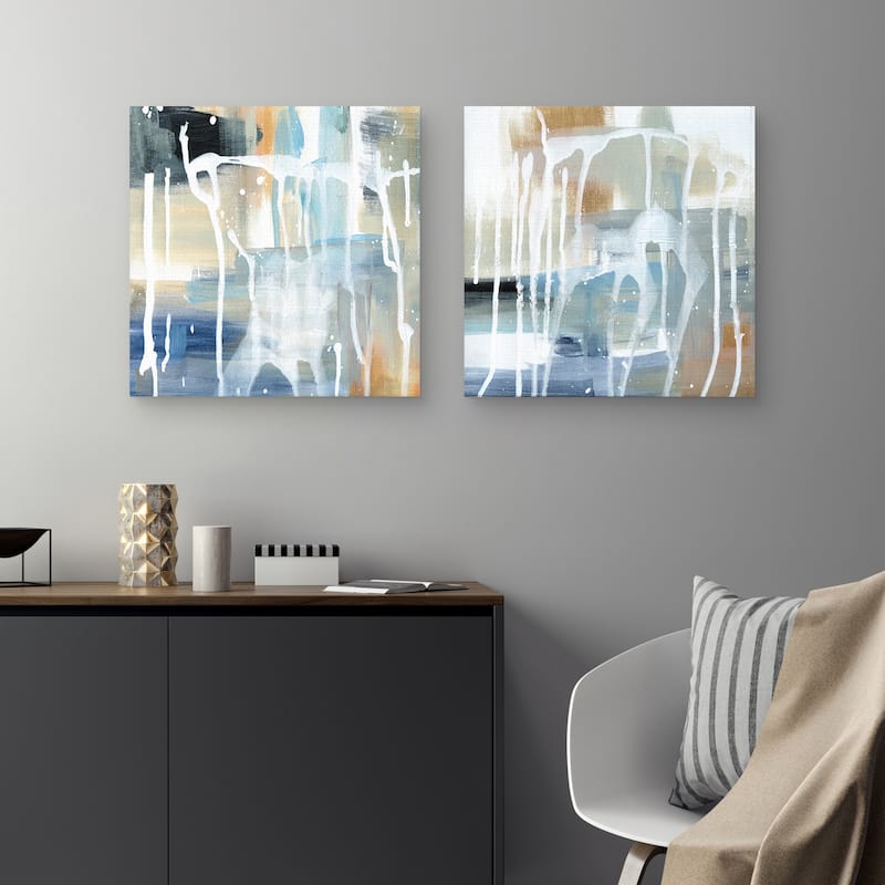 Weather I, III by Susan Jill Canvas Art Prints