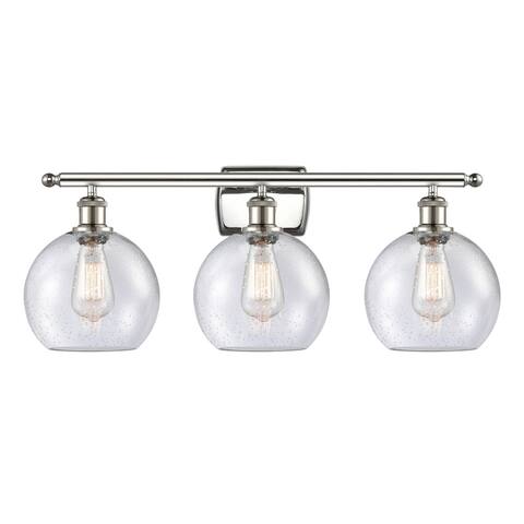 Innovations Lighting Athens 3 Light 26" Bath Vanity Light - 8" Shade