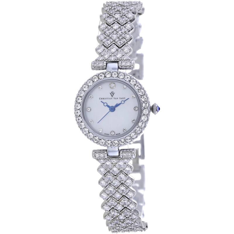 Christian Van Sant Women's Romana White Dial Watch - CV2950 - One Size