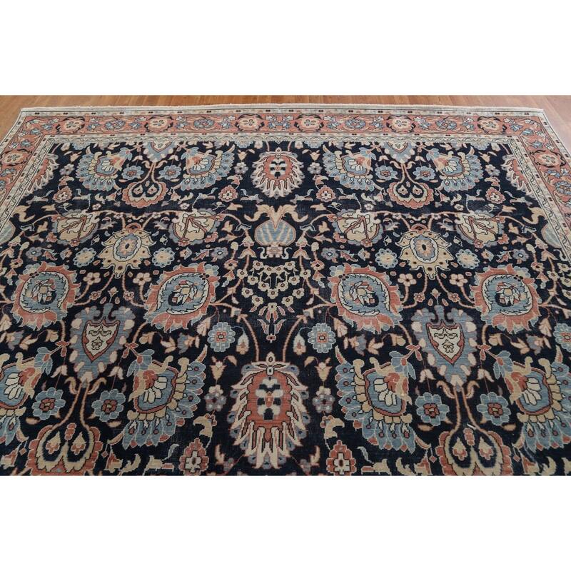 Floral Sultanabad Ziegler Turkish Oriental Area Rug Wool Hand-knotted - 9'9" x 13'0"