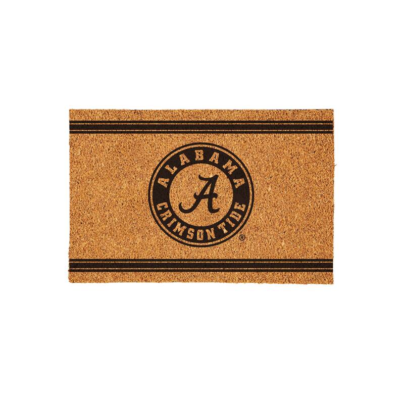 University of Alabama Monochrome Indoor/Outdoor Coir Door Mat