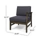 preview thumbnail 12 of 86, Christopher Knight Home - Outdoor Patio Conversation Set, Acacia Wood Frame, Cushions & Slatted Coffee Table