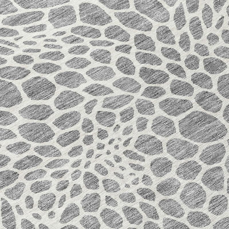 Machine Washable Indoor/ Outdoor Chantille Animal Print Rug