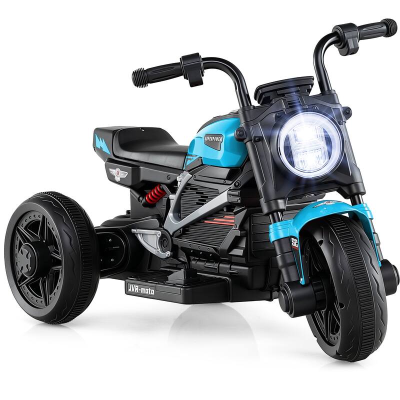 Gymax 6V Kids Motorcycle w/Song Story LED Headlights Accelerator