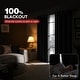 preview thumbnail 3 of 28, Deconovo Blackout Living Room Curtains Faux Linen Drapes 2 Panels