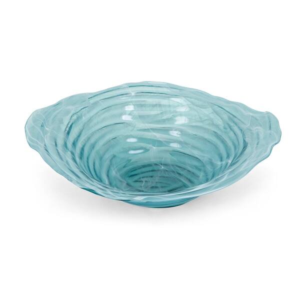 Shop Imax Home 10071 Belize 18 1 2 Wide Recycled Glass Decorative