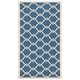 preview thumbnail 103 of 104, SAFAVIEH Courtyard Charleen Indoor/ Outdoor Waterproof Patio Backyard Rug 2'7" x 5' - Blue/Beige