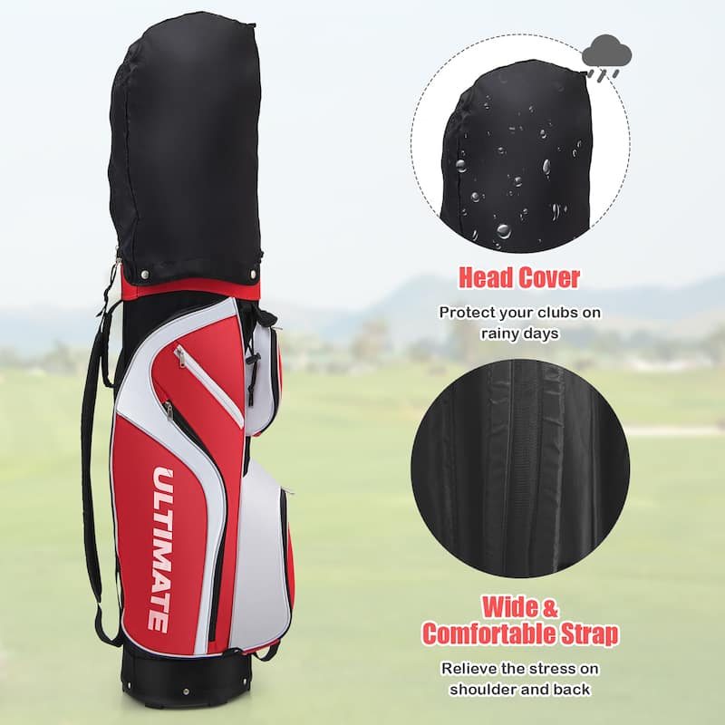 Ladies Womens Complete Golf Clubs Set 10 Pieces Includes Alloy Driver - See Details