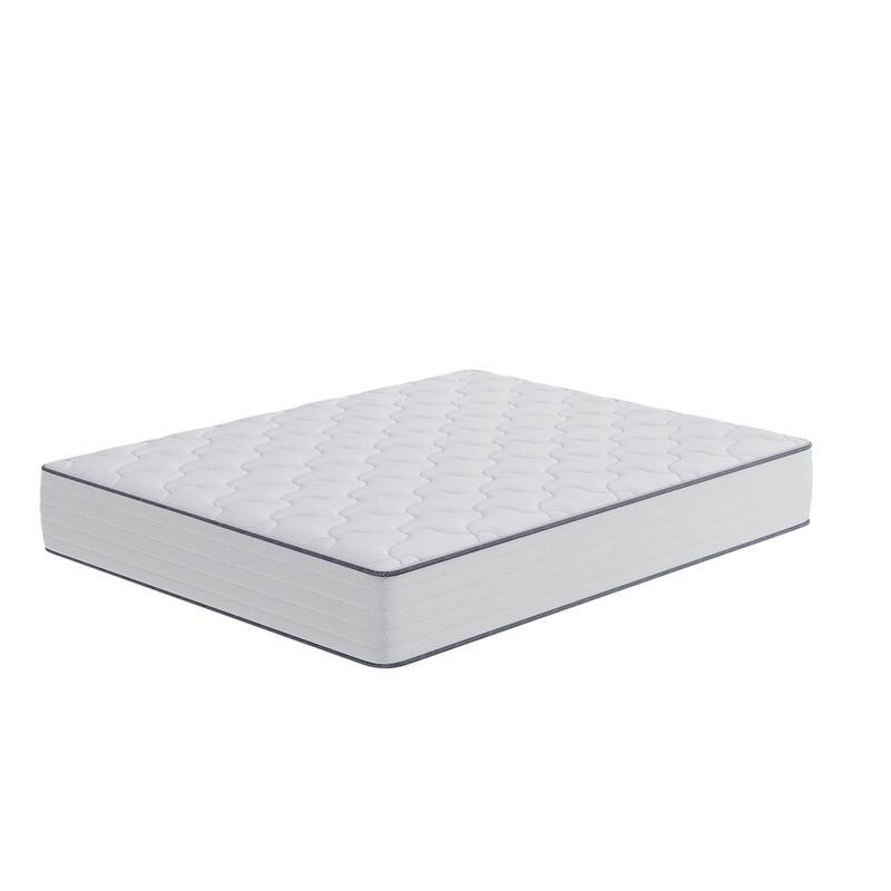 SweDrea 10 in. Cooling Plush Hybrid Memory Foam Mattress In a Box with CertiPUR-US, SGS and OEKO-TEX