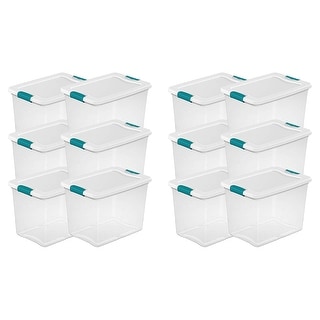 Sterilite shelf new arrivals totes 25 qt