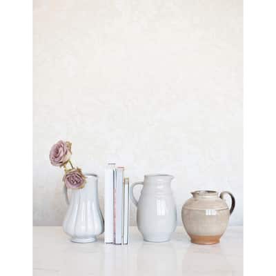 Stoneware Pitcher with Reactive Glaze - 8.0"L x 6.5"W x 6.9"H