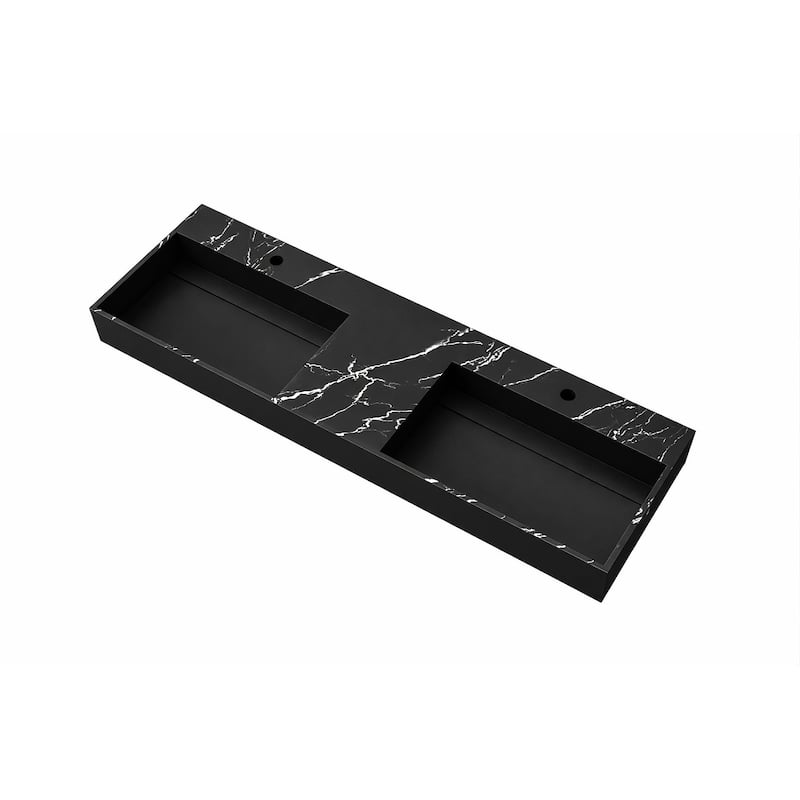 Juniper Stone Solid Surface Wall-Mounted Vessel Sink