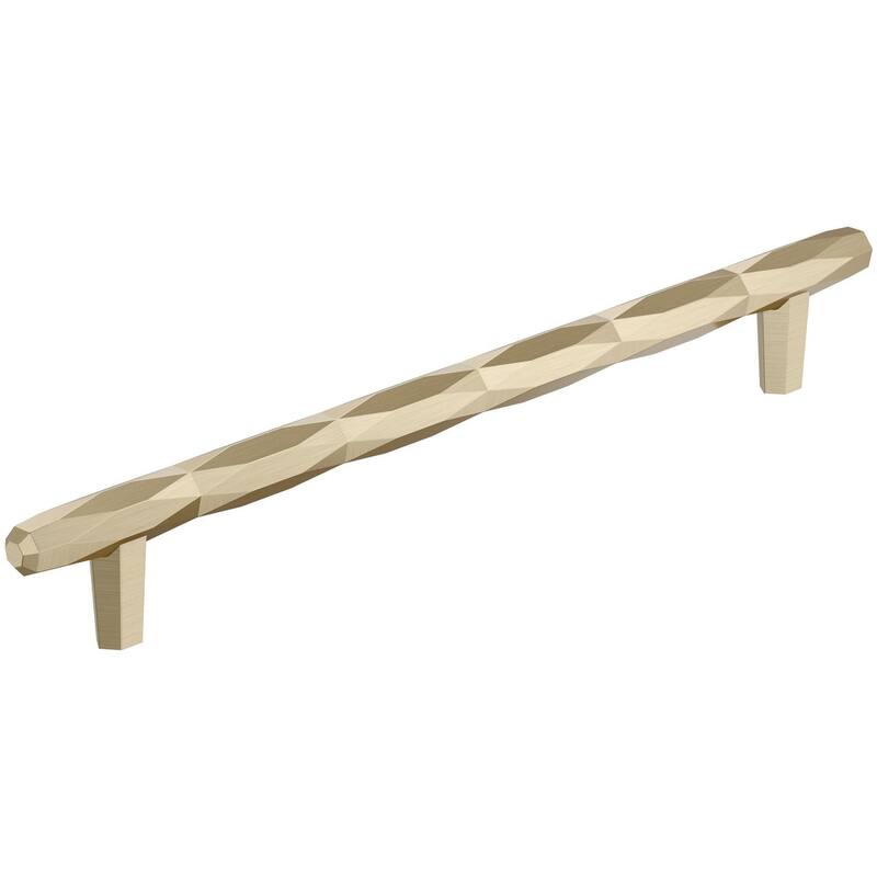 Amerock BP55502 St. Vincent 12" Center to Center Bar Cabinet Pull - Golden Champagne