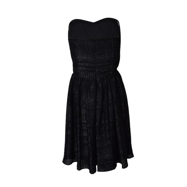 guess strapless dress