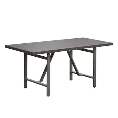 Navarro Outdoor Aluminum Counter Table, Mocha